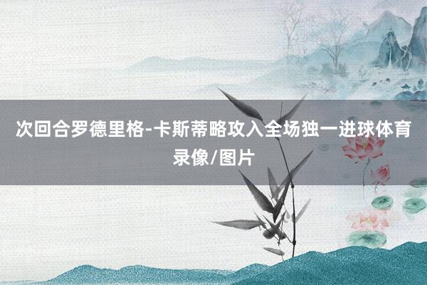 次回合罗德里格-卡斯蒂略攻入全场独一进球体育录像/图片