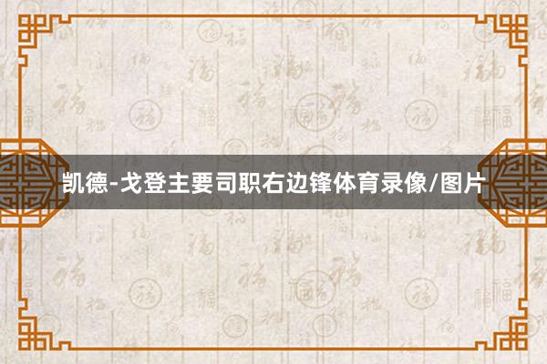 凯德-戈登主要司职右边锋体育录像/图片