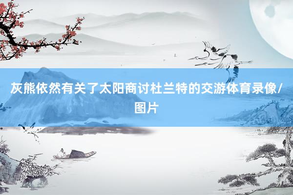 灰熊依然有关了太阳商讨杜兰特的交游体育录像/图片