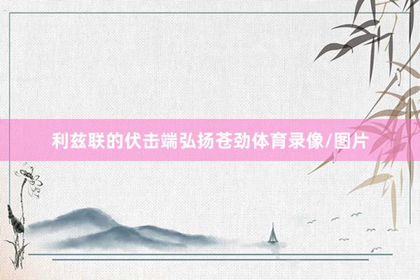 利兹联的伏击端弘扬苍劲体育录像/图片