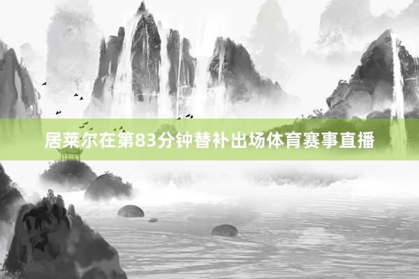 居莱尔在第83分钟替补出场体育赛事直播