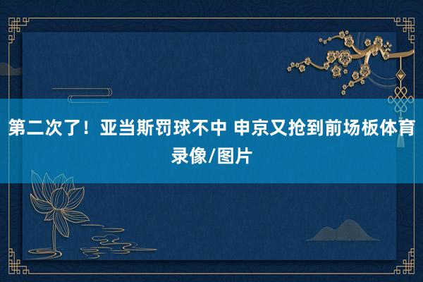 第二次了！亚当斯罚球不中 申京又抢到前场板体育录像/图片