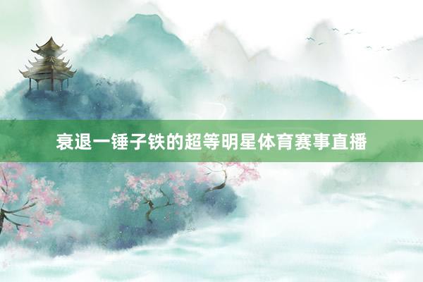 衰退一锤子铁的超等明星体育赛事直播