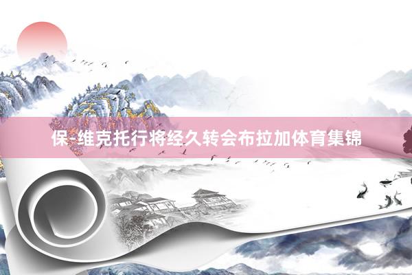 保-维克托行将经久转会布拉加体育集锦
