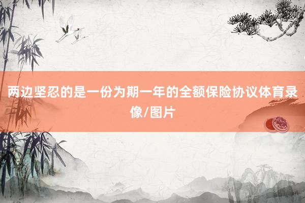 两边坚忍的是一份为期一年的全额保险协议体育录像/图片