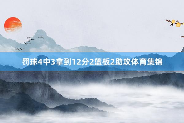 罚球4中3拿到12分2篮板2助攻体育集锦