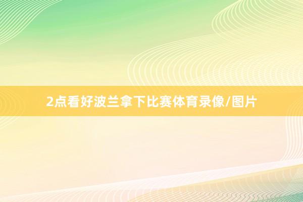2点看好波兰拿下比赛体育录像/图片