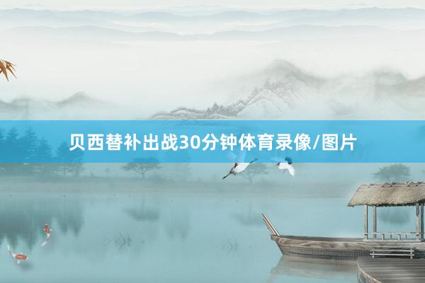 贝西替补出战30分钟体育录像/图片