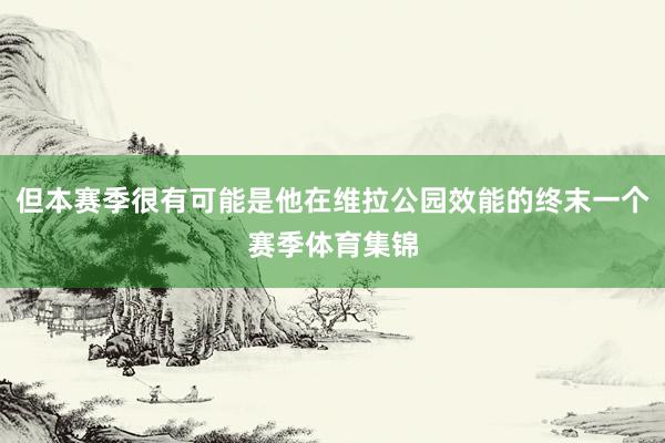 但本赛季很有可能是他在维拉公园效能的终末一个赛季体育集锦