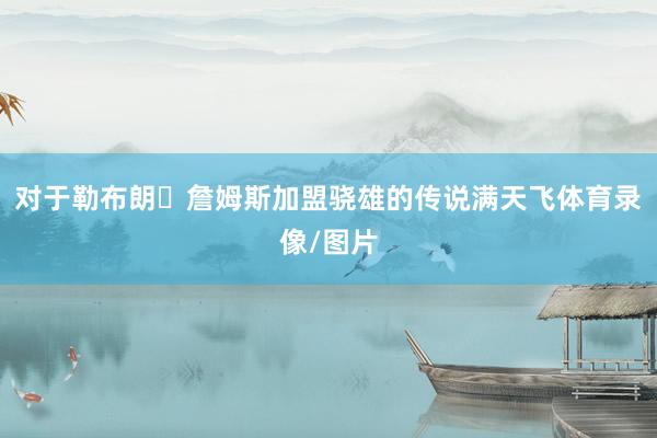 对于勒布朗・詹姆斯加盟骁雄的传说满天飞体育录像/图片